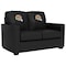 Dreamseat Silver Loveseat with San Francisco 49ers Helmet Logo XZ7759003LSCDBK-PSNFL21032 - alternate 1